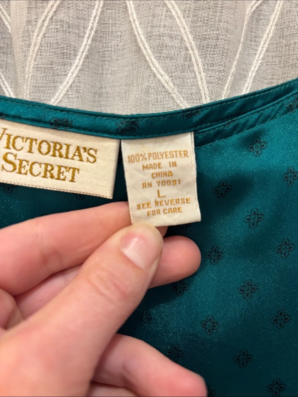 Victorias Secret lightweight teal